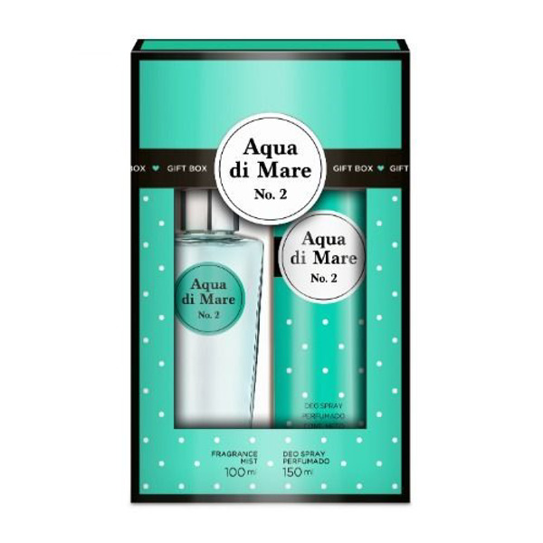 Imagen de AQUA DI MARE EDT+DEO AERO Nº2 PACK [100+150ml]