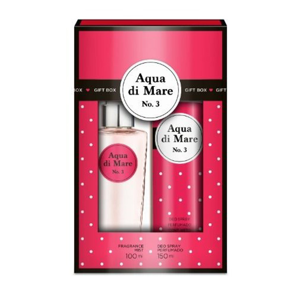 Imagen de AQUA DI MARE EDT+DEO AERO Nº3 PACK [100+150ml]