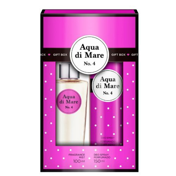 Imagen de AQUA DI MARE EDT+DEO AERO Nº4 PACK [100+150ml]