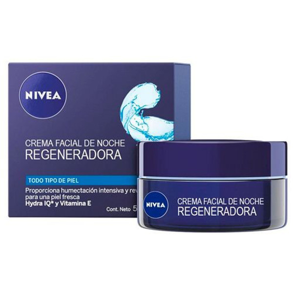 Imagen de NIVEA FACE CARE CREMA REGENERADORA NOCHE TODO TIPO PIEL [50 ml]