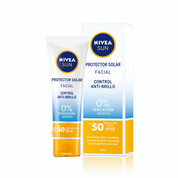 Imagen de NIVEA SUN CREMA FACIAL SHINE CONTROL 50 fps [50 ml]