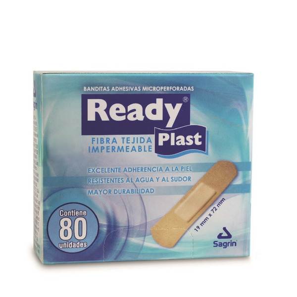 Imagen de READYPLAST CURITA FARMA CAJA [80 uni.]