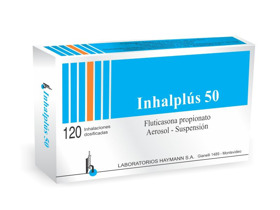 Imagen de INHALPLUS  50 AEROSOL 50 mcg [120 dosis]