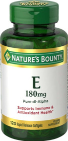 Imagen de NATURAL LIFE VITAMINA E 180 mg [120 stfgl]