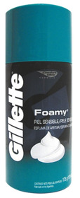 Imagen de GILLETTE ESPUMA AF. FOAMY PIEL SENSIBLE [175 gr]