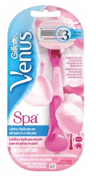 Imagen de GILLETTE VENUS SPA RAZOR MAQUINA 1 REPUESTO [1+1uni.]