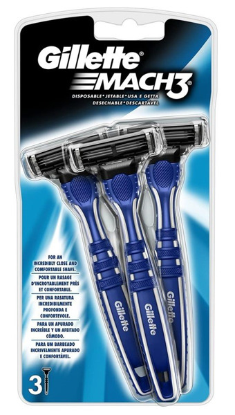 Imagen de GILLETTE MACH 3 REGULAR REPUESTO DISPENSER [3 uni.]