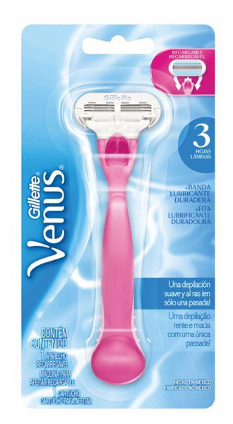 Imagen de GILLETTE VENUS ROSA RAZOR MAQUINA 1 REPUESTO [1 uni.]