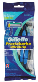 Imagen de GILLETTE PRESTOBARBA ULTRAGRIP  BAG [5 uni.]