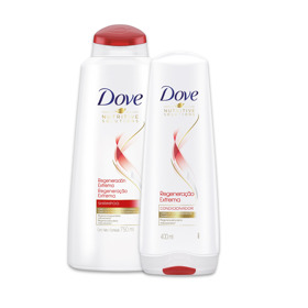 Imagen de DOVE SHAMPOO REGENERACION EXTREMA+ACO PACK 2 uni. [750+400ml]