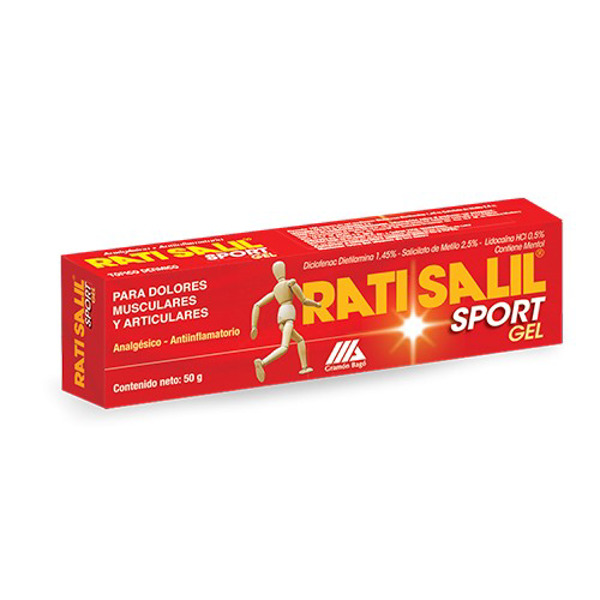 Imagen de RATI SALIL SPORT GEL 1.45+2.5+0.5% [50 gr]