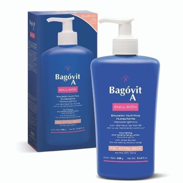 Imagen de BAGOVIT A EMULSION EXTRA SECA Manteca de Karité [350 gr]