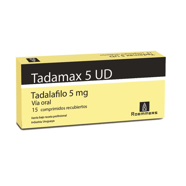 Imagen de TADAMAX UD 5 mg [15 comp.]