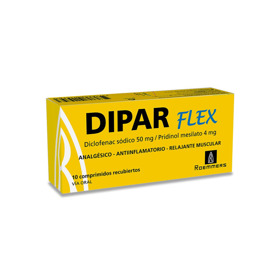 Imagen de DIPAR FLEX 50+4mg [10 comp.]