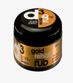 Imagen de D3 GOLD REHAB MUSCLE RUB REHABILITA (PASA A BAREX CREMA 02) [200 gr]