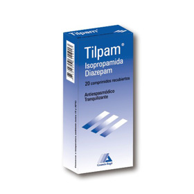 Imagen de TILPAM 3.5+2.5mg [20 comp.]