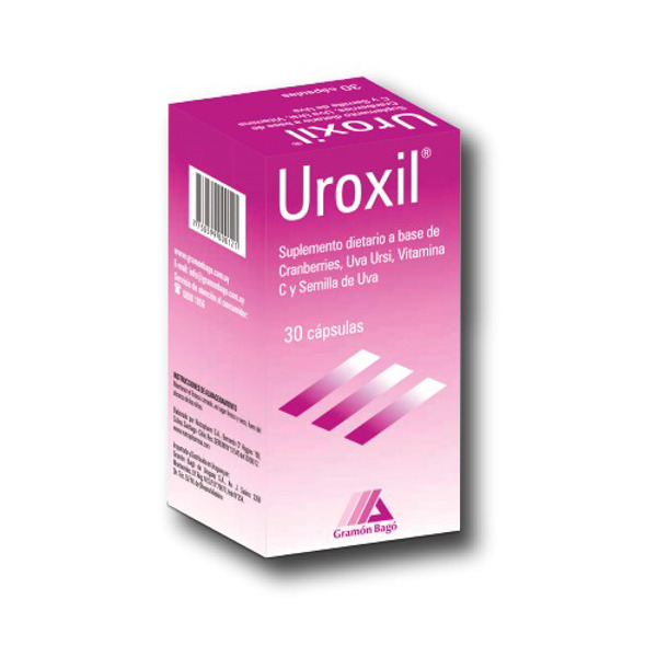 Imagen de UROXIL 100+63+17mg [30 cap.]