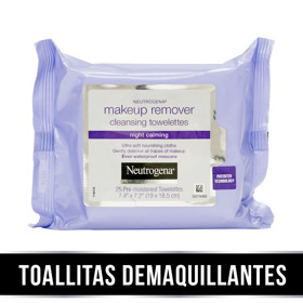 Imagen de NEUTROGENA TOALLITAS DESMAQUILLANTES NIGHT CALMING [25 uni.]