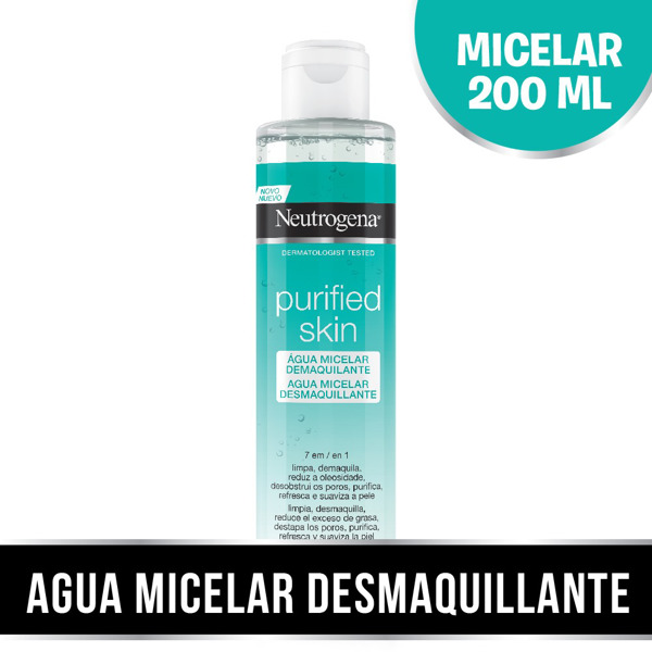 Imagen de NEUTROGENA PURIFIED SKIN AGUA MICELAR TTP [200 ml]