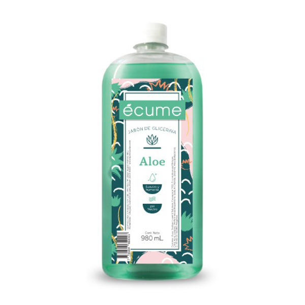 Imagen de ECUME JABON LIQUIDO ALOE GLICERINA RECARGA [980 ml]