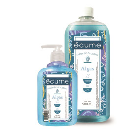 Imagen de ECUME JABON LIQUIDO ALGAS GLICERINA PACK [980+340ml]