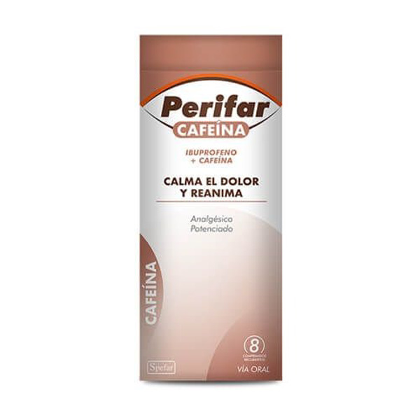 Imagen de PERIFAR CAFEINA 400+50mg [8 comp.]