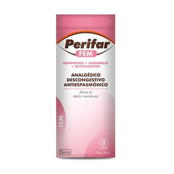 Imagen de PERIFAR FEM 400+4mg [8 comp.]