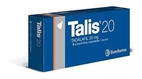 Imagen de TALIS 20 20 mg [4 comp.]