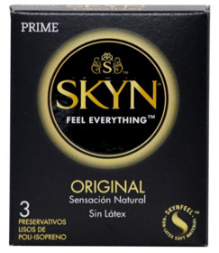 Imagen de PRIME PRESERVATIVOS SKYN NEGRO 3 uni.