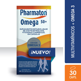 Imagen de PHARMATON OMEGA [30 cap.]