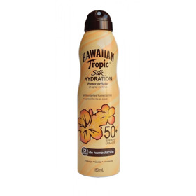 Imagen de HAWAIIAN SILK HYDRATION PROTECTOR SOLAR EN SPRAY CONTINUO 50 fps [180 ml]