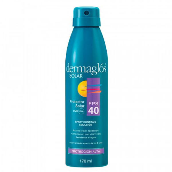 Imagen de DERMAGLOS SOLAR 40 RESIST SPRAY 40 fps [170 ml]