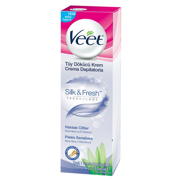 Imagen de VEET CREMA DEPILATORIA PIEL SENSIBLE [104 gr]