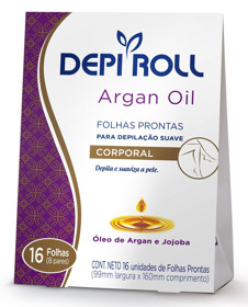 Imagen de DEPI ROLL BANDAS CORPORALES ARGAN 8 PARES [16 uni.]