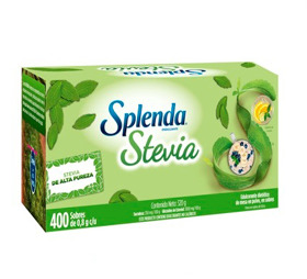 Imagen de SPLENDA STEVIA POLVO SOBRES [400 sob.]