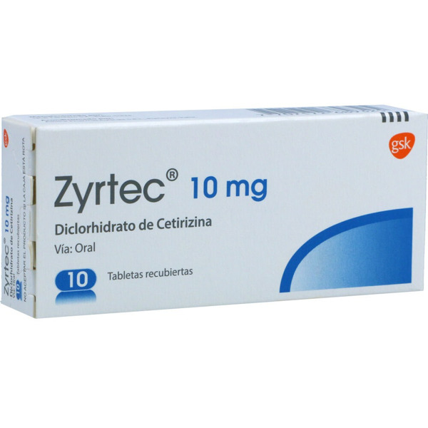 Imagen de ZYRTEC 10 mg [10 comp.]