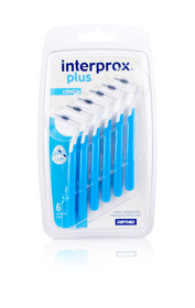 Imagen de INTERPROX PLUS 2G CONICO AZUL BLISTER 1,3 mm [6 uni.]