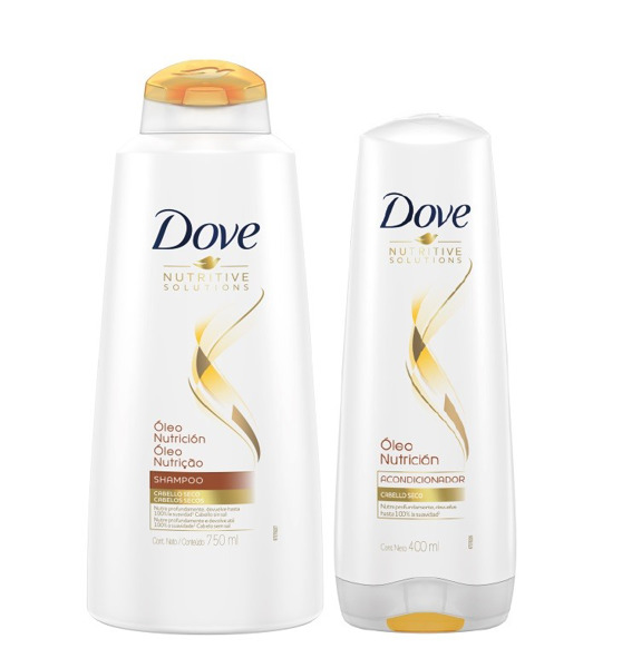 Imagen de DOVE SHAMPOO OLEO NUTRICION+ACO PACK 2 uni. [750+400ml]