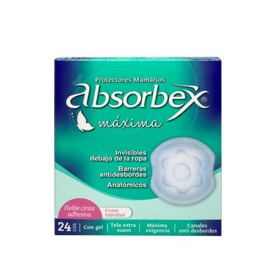 Imagen de ABSORBEX PADS PROTECTORES MAMARIO MAXIMA [24 uni.]