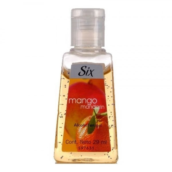 Imagen de SIX ALCOHOL EN GEL MANGO SI026 [29 ml]