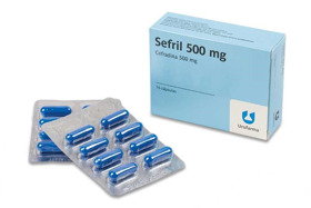 Imagen de SEFRIL 500 500 mg [16 cap.]