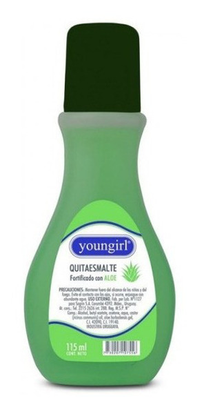 Imagen de YOUNGIRL QUITAESMALTE ALOE [115 ml]