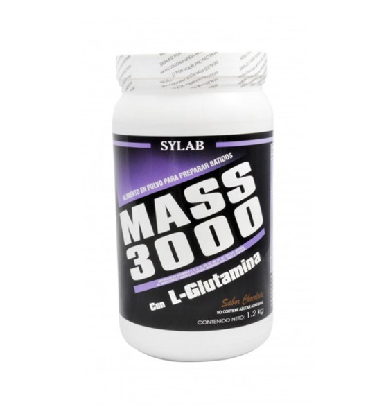 Imagen de SYLAB MASS 3000 CHOCOLATE HEALTH & NUTRITION [1,2 kg]