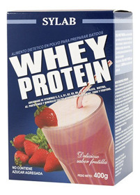 Imagen de SYLAB WHEY PROTEIN FRUTILLA HEALTH & NUTRITION [400 gr]