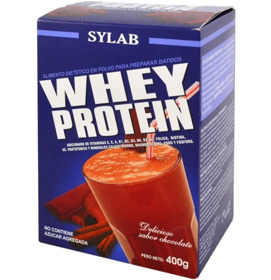 Imagen de SYLAB WHEY PROTEIN CHOCOLATE HEALTH & NUTRITION [400 gr]