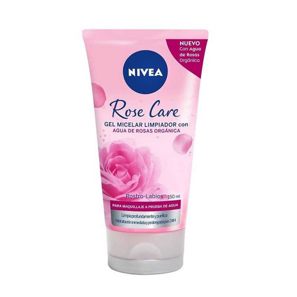 Imagen de NIVEA FACE CARE GEL LIMPIADOR MICELAR ROSE [150 ml]