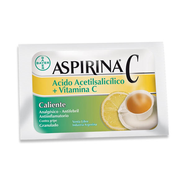 Imagen de ASPIRINA C CALIENTE 500+200mg [1 sob.]