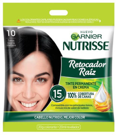 Imagen de NUTRISSE RETOCADOR RAIZ 10 NEGROS INTENSOS [20gr+20ml]