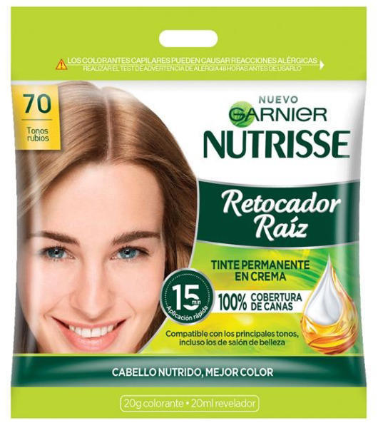 Imagen de NUTRISSE RETOCADOR RAIZ 70 RUBIOS [20gr+20ml]