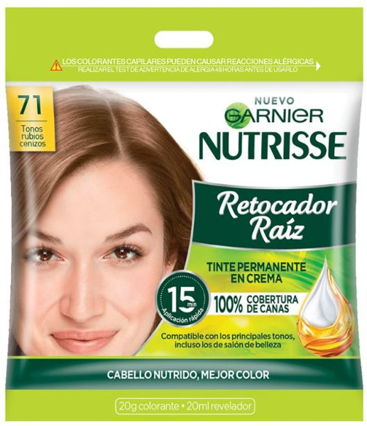 Imagen de NUTRISSE RETOCADOR RAIZ 71 RUBIOS CENIZOS [20gr+20ml]